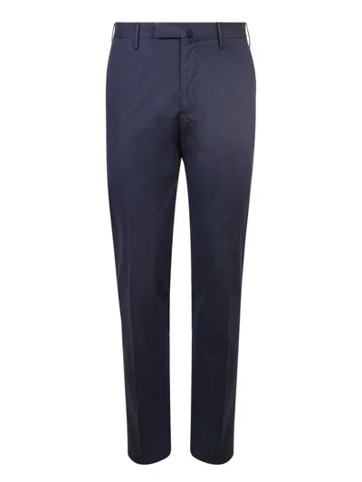 Incotex Straight Leg Chino Trousers In Blue