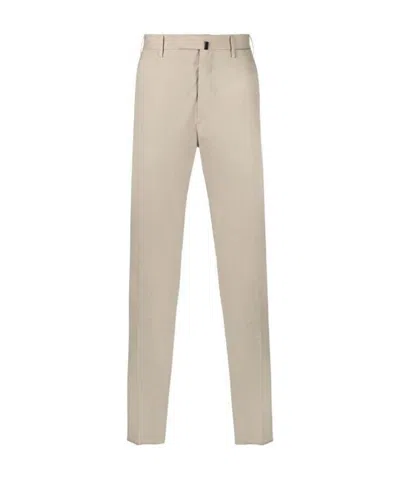 Incotex Straight-leg Cotton Chinos In Nude