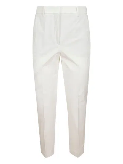 INCOTEX STRAIGHT-LEG CROPPED TROUSERS