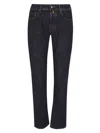 Incotex Straight-leg Denim Pants In Blue