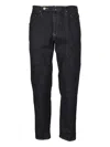 Incotex Straight-leg Jeans In Black