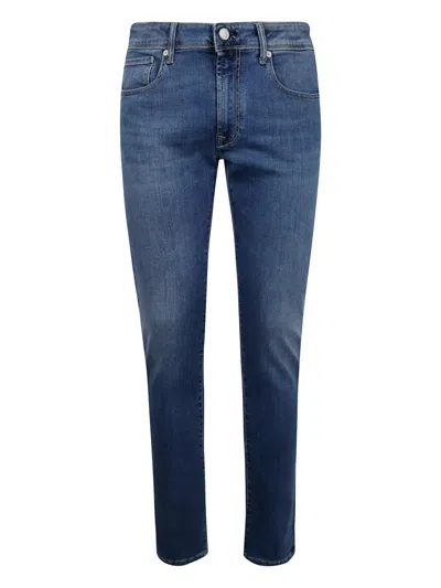 Incotex Straight-leg Jeans In Blue
