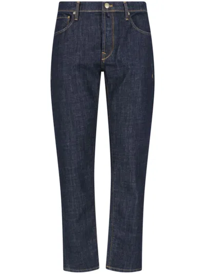 Incotex Straight-leg Jeans In Blue