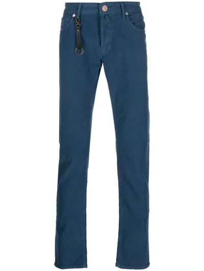 Incotex Straight-leg Keyring Jeans In Blue