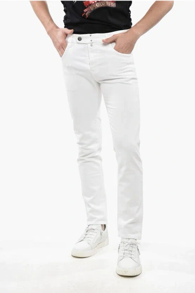 Incotex Straight Leg Slim Fit Jeans 16cm In Animal Print
