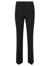 Incotex Straight-leg Tailored Pants With Subtle Hem Detailing In Black