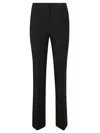Incotex Straight-leg Tailored Pants With Fitted Waistband In Black