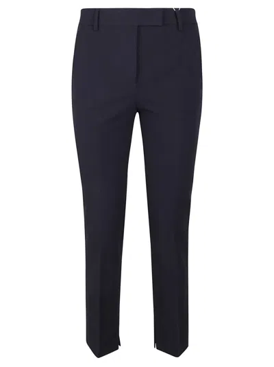 INCOTEX INCOTEX STRAIGHT-LEG TAILORED PANTS WITH SUBTLE HEM DETAILING