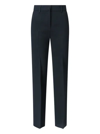 Incotex Straight Leg Tailored Trousers In Black