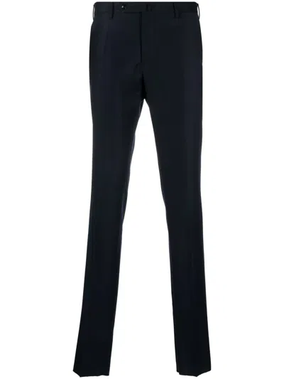 Incotex Straight-leg Tailored Trousers In Blue