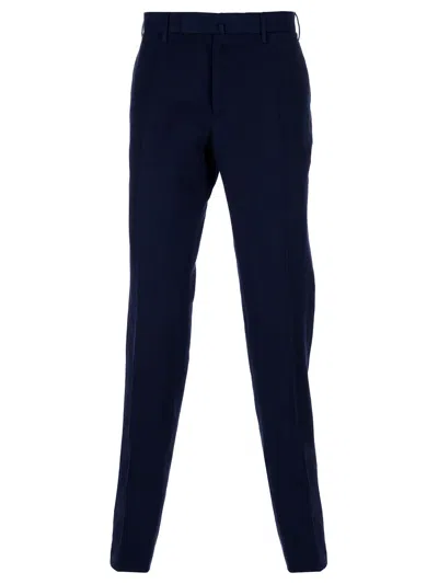 Incotex Straight Leg Trouser In Blue