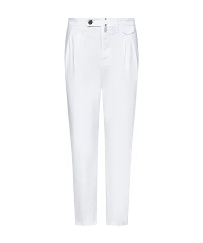 Incotex Straight-leg Trousers In White
