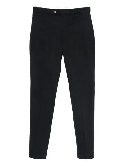 Incotex Straight-leg Trousers In Black