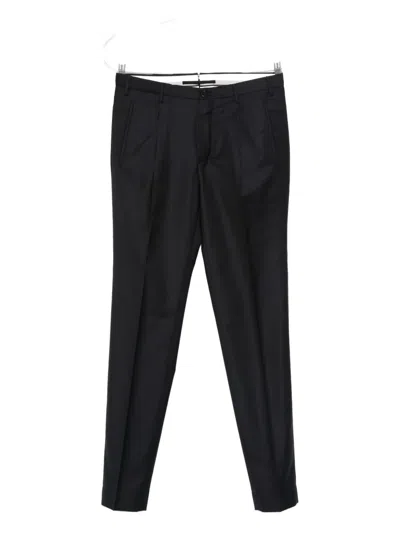 Incotex Straight-leg Trousers In Black