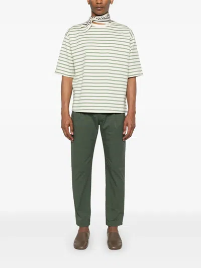 Incotex Straight-leg Trousers In Green
