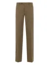 Incotex Straight-leg Trousers In Green