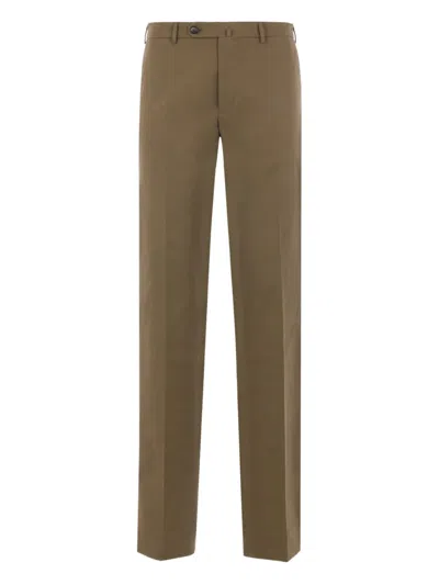 Incotex Straight-leg Trousers In Green