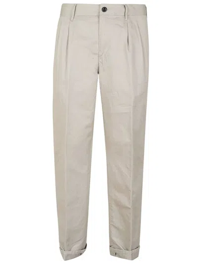 Incotex Straight-leg Trousers In Grigio