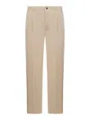 INCOTEX STRAIGHT LEG TROUSERS