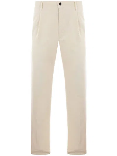 Incotex Straight-leg Trousers In Neutrals