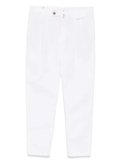 Incotex Straight-leg Trousers In White