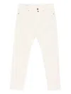 Incotex Straight-leg Trousers In White