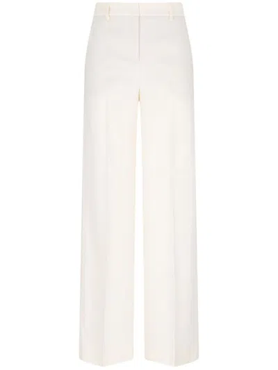 Incotex Wool Trousers In White