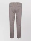 Incotex Straight Leg Trousers With Pockets In Gray