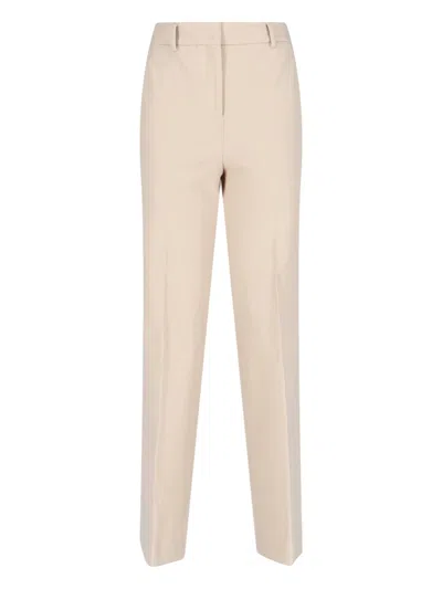 Incotex Straight Trousers In Neutrals