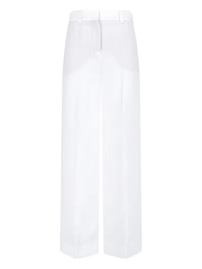 Incotex Straight Trousers In White