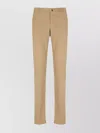 Incotex Straight Slim Fit Trousers In Neutral