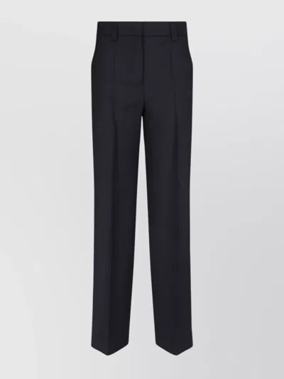 INCOTEX STRAIGHT TROUSERS BELT LOOPS