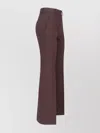 Incotex Straight Trousers With Pockets And Belt Loops In Brown