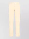 Incotex Straight Trousers With Pockets And Loops In Neutrals