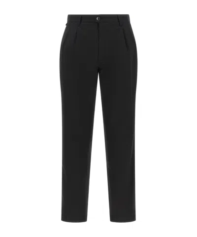 Incotex Straight-leg Casual Trousers In Black