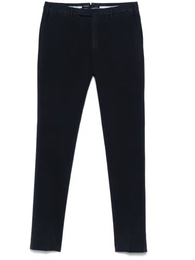Incotex Doeskin Trousers In Blue