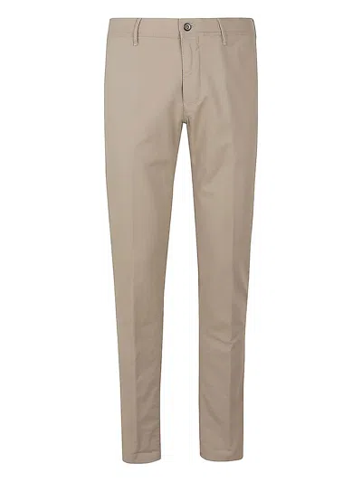 Incotex Stretch-cotton Chino Pants In Neutral