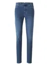 Incotex Stretch Denim Jeans In Blue