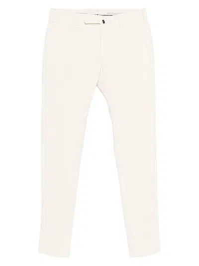 Incotex Stretch-cotton Trousers In Neutral