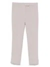Incotex Cotton Trousers With Stripes And Pockets