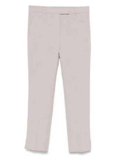 INCOTEX INCOTEX STRIPED COTTON TROUSERS CLOTHING