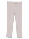 Incotex Cotton Trousers With Stripes And Pockets