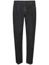 Incotex Slim-fit Jeans With Ultimate Comfort And Flexibility In Black
