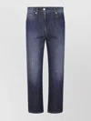 Incotex Classic 5-pocket Denim Jeans With Iconic Suede Patch In Blue