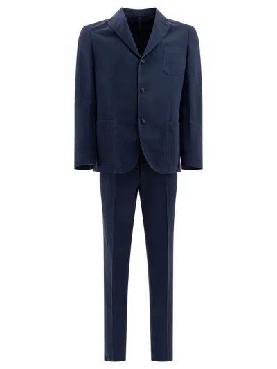 Incotex Suits In Blue