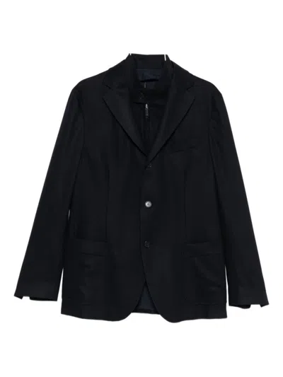 INCOTEX TAILORED BLACK BLAZER