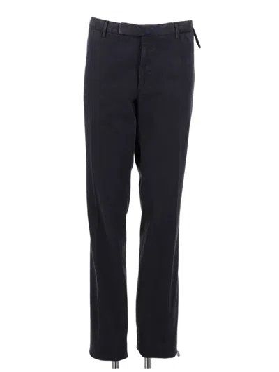 Incotex Tailored Black Pants With Straight-leg Cut