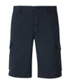 Incotex Tailored Cargo Shorts In Blue
