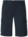Incotex Tailored Cargo Shorts In Blue