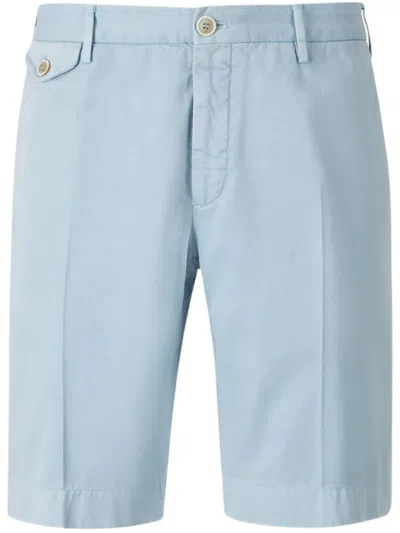 Incotex Tailored Chino Shorts In Blue